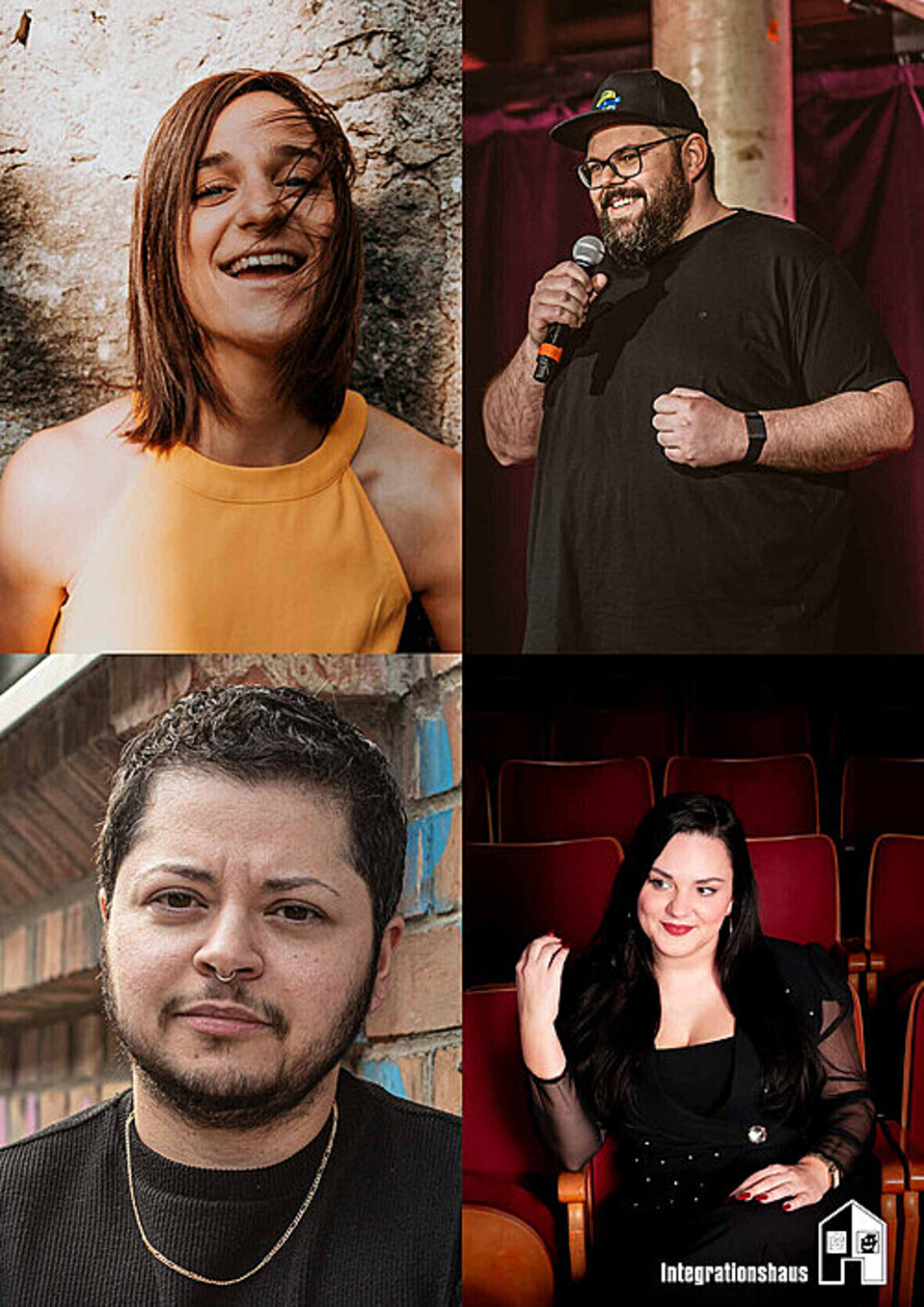 Lachen hilft! - Benefizgala fürs Integrationshaus: Lachen hilft! mit Der Kuseng, Ina Jovanovic, Heidelbeerhugo und Christina Kiesler